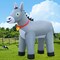 6FT Donkey Inflatables Christmas Spring, Farm Ranch Blow up Animals Cute, Decorations Outdoor Yard Built-in LED Lights Big Large Decor Party Farm Lawn Holiday Outside